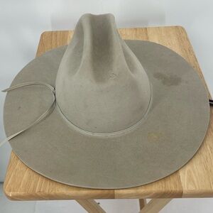 Rodeo King Stylish Beige Wide Brim Hat 7 Beaver